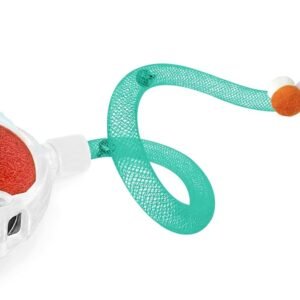 Interactive Cat Toys for Indoor Cats,The 3rd Generation Agile Moving Cat Ball with Elastic Mesh Tail,Automatic Kitten Toys for Bored Indoor Adult Cats,Motion Activated