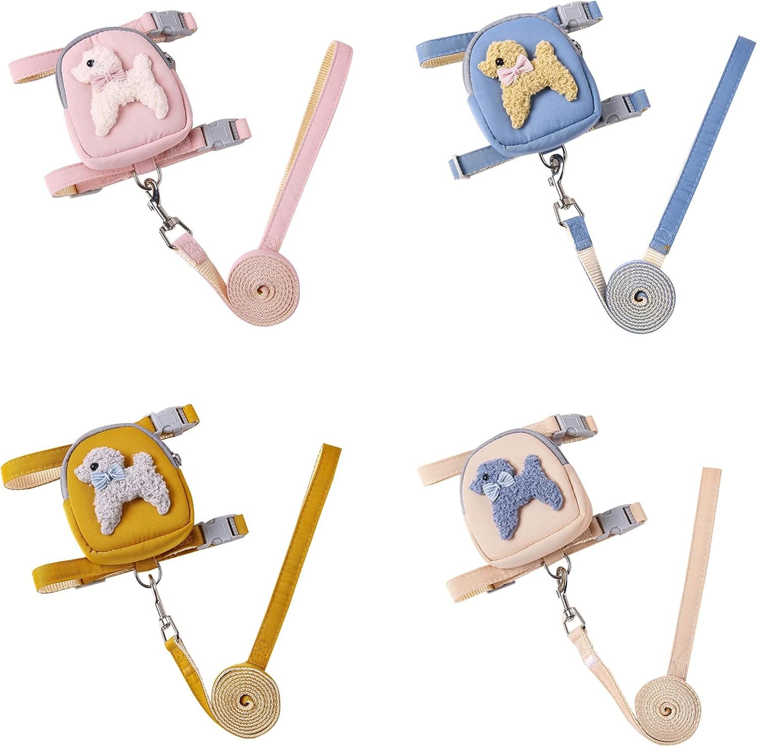 Pet Harness and Leash Dog Chest Harness Outdoor Dog Training Leashes Vest Leashes Pet Leash Lead for Small Dog Dog Vest Harness Dog Dog Vest Harness Small Dog - Image 2